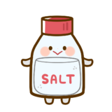 【栄養・栄養素】食塩さんのかわいいフリーイラスト